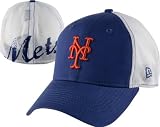 New York Mets 39Thirty Team Color New Era Stretch Print Stretch Fit Hat