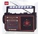 AM/FM Radio Cassette Recorder with Flashing Light & Flash Light