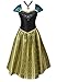 American Vogue Princess FROZEN ANNA Elsa CORONATION Dress Costume
