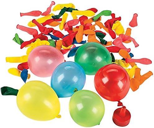 Water Balloon Bombs (480 Pieces) Latex. 1 1/2" Comes with 1 Plastic 1 1/2" Easy-fill Funnel.