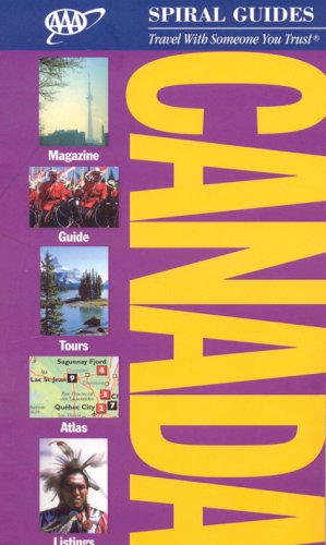 City Travel Guides Discounted  Books : AAA Spiral Guides Canada (AAA Spiral Guides: Canada)