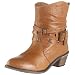 Steve Madden Women's Texic Boot,Cognac Leather,6 M US