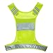 Reflective Vest for Running or Cycling With Pocket, Two 3M Safety Reflective Bands, High Visibility Gear Motorcycle Walking Jogging
