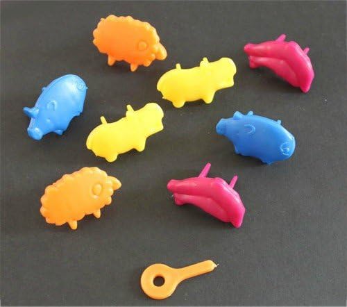 HOSdog Animal Baby Safey Plug Protective Socket Power Locks/Covers Latches Stops,Set of 8pcs