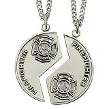 Firemen pendant necklace gift