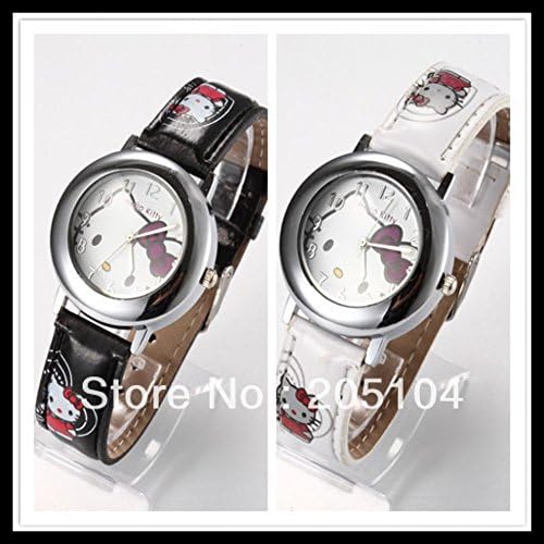 LNTGO Best Cheap Watch For Women Kids Japen Cartoon Holle Kitty Watch
