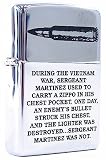 Zippo Vietnam Bullet Chrome Lighter 7050