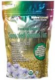 Sprout Revolution Nutrasprout Plain Sprouted Flax Seed Powder, 16-Ounce Pouch (Pack of 2)