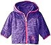 Rugged Bear Baby-Girls Newborn Reversible Space Dye Jacket
