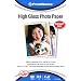 Printworks High Gloss Photo Paper, 8.5 Mil, Inkjet, 60 Sheets, 4 x 6 Inch (00590)