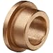 Bunting Bearings EF081005 1/2" Bore x 5/8" OD x 5/16" Length 7/8" Flange OD x 1/8" Flange Thickness Powdered Metal SAE 841 Flanged Bearings