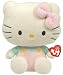 Ty Beanie Baby Hello Kitty - Pink Overalls