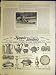 GUN GIBRALTAR TAUTI OLD PRINT 1898 MAPPIN ADVERT