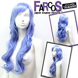 【ＦＡＲＣＯＳ WIG★ロング０２：パープル】[ロングカール]耐熱ウィッグ／フルウィッグ