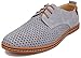 Kunsto Men's Leather Oxfords Dress Shoes Lace up Breathable Upper