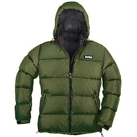 TAIGA Tantalus 700 - Mens European Goose Down Jacket, Olive, MADE IN CANADA by TAIGA