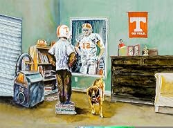 Tennessee Painting - Dream of Tennessee Football