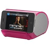 iHome iHM9PT Portable MP3 (Pink Translucent)
