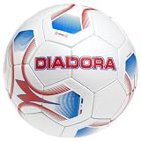 Diadora Baggio Soccer Training Ball (Size 4, White)