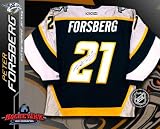Peter Forsberg Uniform - Nashville Predators Blue - Autographed NHL Jerseys