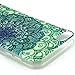 Urberry Touch 5 Case, Tpu Soft Cover for Ipod Touch 5, Green Leaf Pattern Case with a Free Stylus