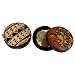Wholesale Twelve 12 Gourd Carved Zippered Coin Purses 3" Resale picture