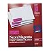 Avery Neon Laser Labels, Rectangle, 1 X 2-5/8, Fluorescent Magenta, 750/Pack (AVE5970)