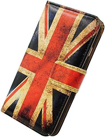 Casea Packing Bcov Retro Union Jack Flag Leather Wallet Cover Case For iPhone 6S