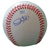 Dexter Fowler Autographed ROLB Baseball, Colorado Rockies, Proof Photo of Dexter Signing for Us.
