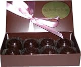 Dark Chocolate Covered Espresso Marzipan 8 pcs