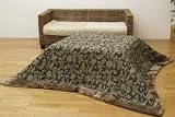 正方形こたつ薄掛け布団（掛布団単品)　『マキシム』　サイズ：200×200cm　カラー：ブラウン(#5811899)