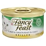 UPC 050000579891 product image for Fancy Feast Wet Cat Food, Grilled, Turkey & Giblet Feast in Gravy, 3-Ounce Can,  | upcitemdb.com