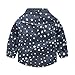 Soda Park Boys Long Sleeve Stars Print Denim Button-Down Shirt