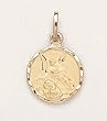 10 Kt Gold Religious Medals - Baptism - 10Kt Gold Chain - Premium Box