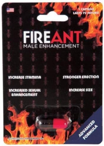3 Fire Ant Male Enhancement Pills Advanced Formula 72 Hours 1000mg - FIRE ANT puede ayudarlo a tener una elección cuando tenga estimulación sexual.