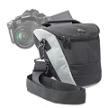 DURAGADGET Hardwearing SLR Camera Case For Panasonic DMC-FZ45, LUMIX DMC-G3, In Black & Grey