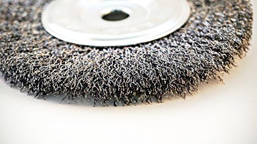 6" Steel Wire Wheel Fine Brushes