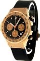 Hublot Classic Chronograph Maxi Super B Automatic Men's Watch, 18k Solid Red Gold on Rubber with Luminescent Numbers and Indicators
