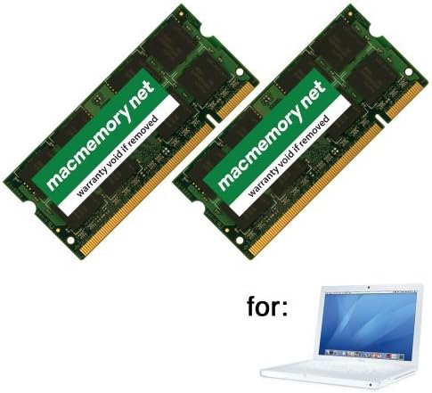 MacMemory Net 4GB DDR2-667 PC2-5300 DDR2 667Mhz SO-DIMM Kit for Apple MacBook (2x 2GB)