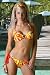 Women's Swimsuit Separate by Blue Sky Swimwear red/orange; Headband/Hatband Swimsuit Accessory: Swimsuit sold Separately