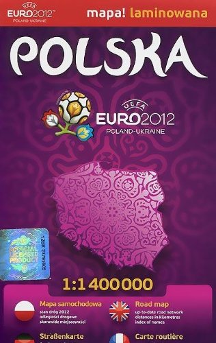 Polska 1:1 400 000 Euro 2012 Comfort! Map