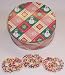 Scott's Cakes 1 lb. Milk Chocolate Covered Pretzel with Rainbow Jimmies in a Snowman Tin