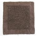 Badematte Badteppich 50 x 50 cm 100% Baumwolle braun