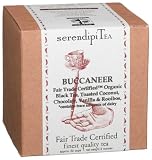 SerendipiTea Buccaneer, Organic Black Tea, Toasted Coconut, Chocolate, Vanilla & Rooibos Tea, 4-Ounce Boxes (Pack of 2)