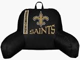 New Orleans Saints Coordinating NFL Bedrest Pillow for the Locker Room or Sidelines Collection from