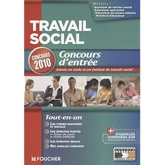 Travailleurs sociaux : Concours d'entr�e en �cole et en institut