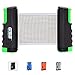 GSE Games & Sports Expert Anywhere Retractable Table Tennis Net and Post. Adjustable Replacement Ping Pong Net (4 Colors) (Black)