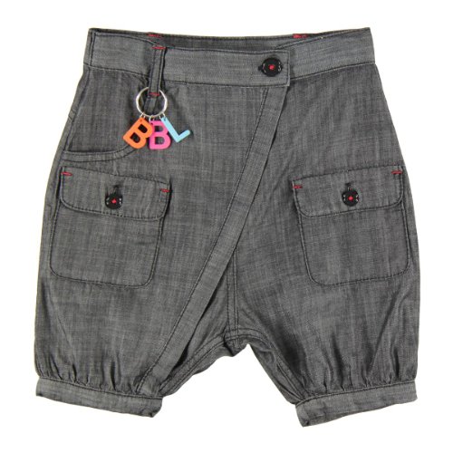 B&oacute;boli M&auml;dchen Jeans Bermuda 452023, Gr. 140, Schwarz (BLACK) Preisvergleich