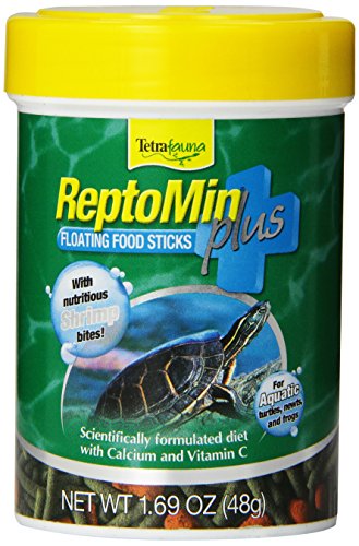 Tetra 77253 ReptoMin PLUS Floating Food Sticks, 1.69-Ounce,185ml