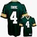 Brett Favre Green Bay Packers Premier Green Jersey with #4 from Reebok